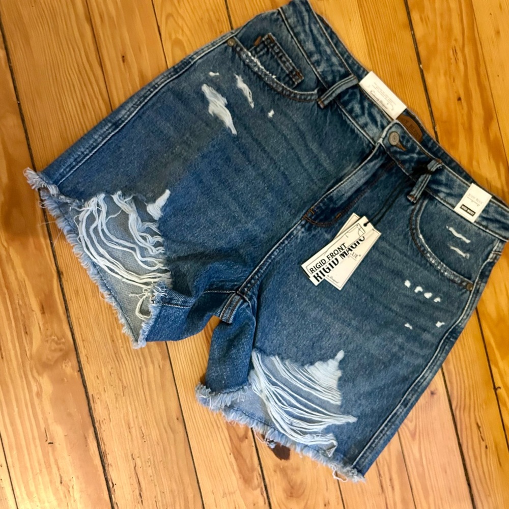 Judy Blue Distressed Denim Shorts